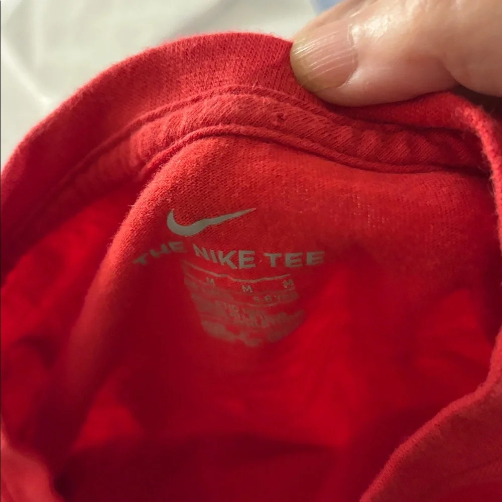 Nike Kids Crimson Long Sleeve Tee 6